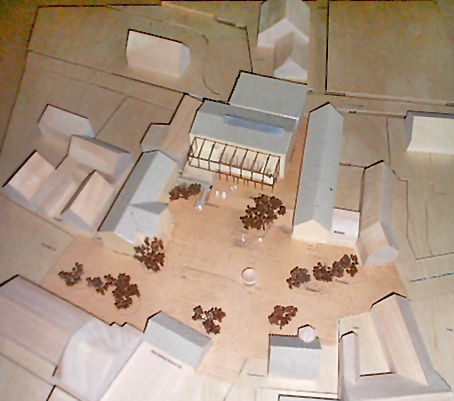 Modell eines Bürgerhauses