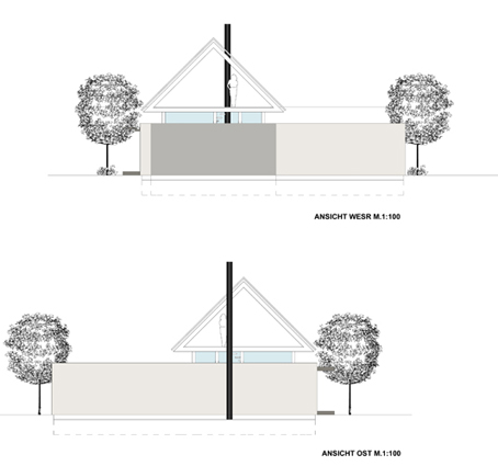 Plan des Wohnhauses Kärnbach