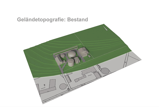 Geländetopografie Biowert